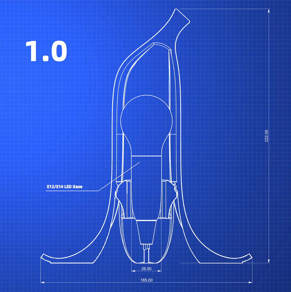 Banana Lamp 1.0, 3D models download