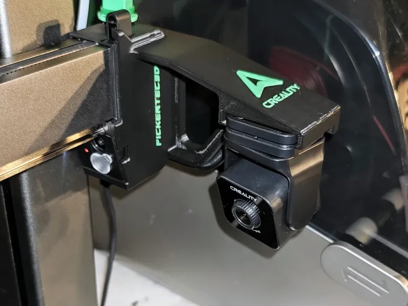 Creality Hi Nebula Camera Mount (Nozzle Visible)