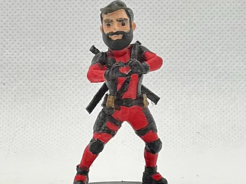 Kamski as Deadpool made with FanForge (Creality)