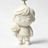黑白色小男孩