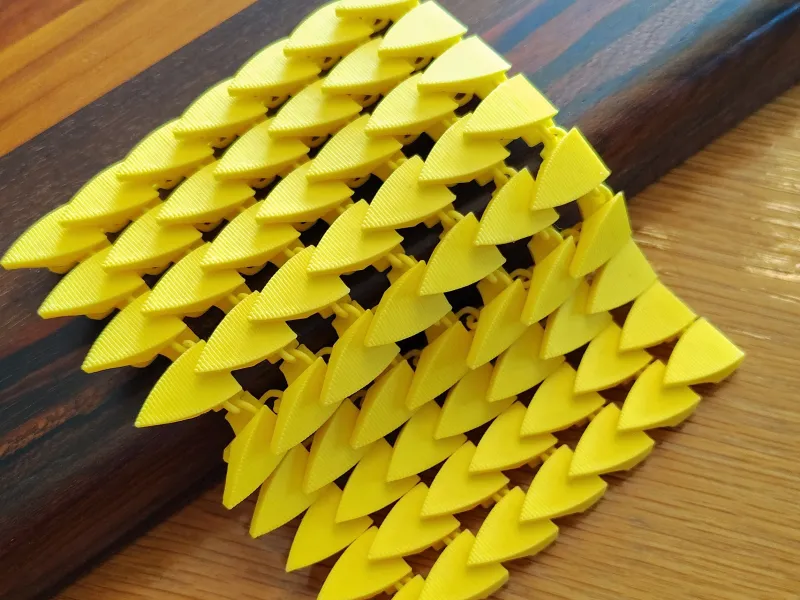 Dragon scale fabric 