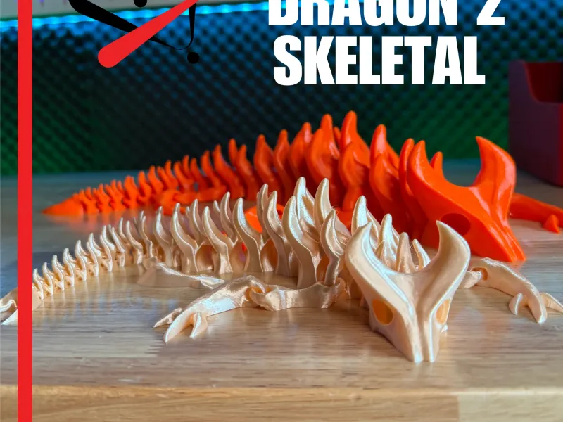 Articulated Dragon 2- Skeletal