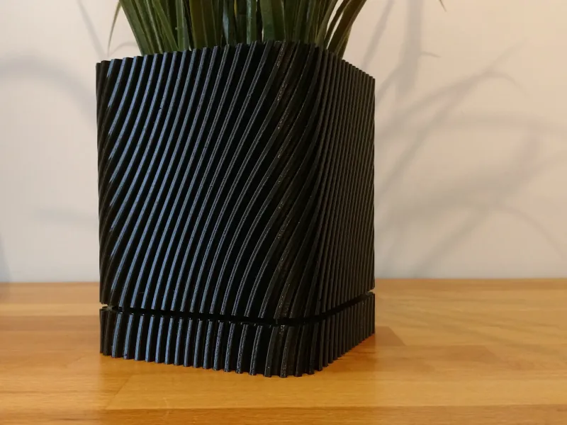 Square Spiral Planter