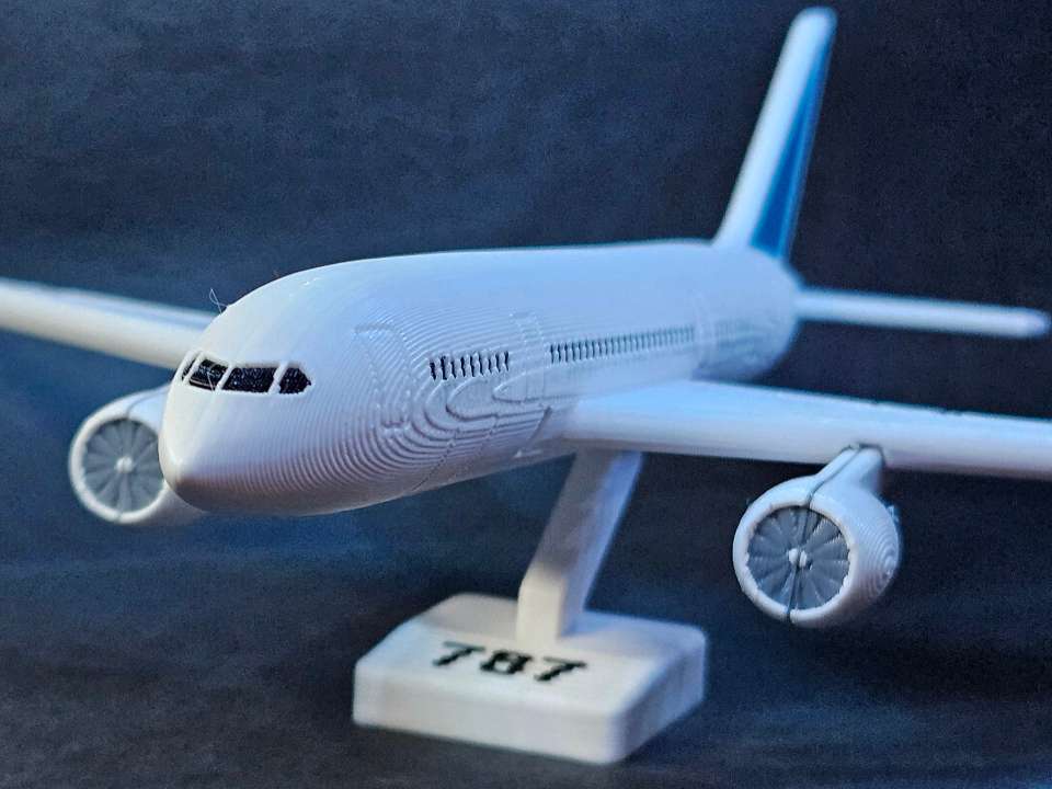 播音787 飞机模型