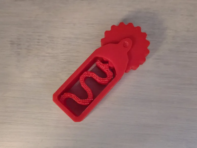 Clicker fidget gear 