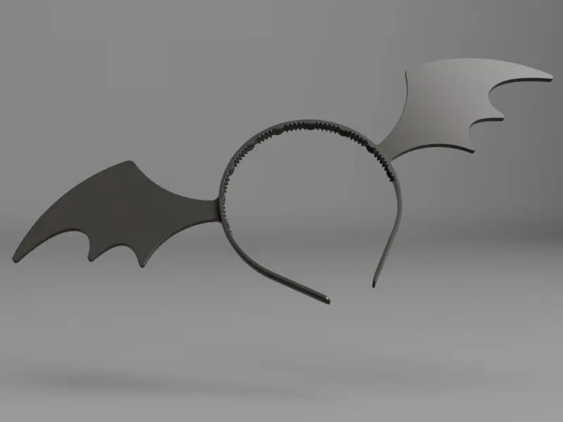 Bat headband, Vampirina style