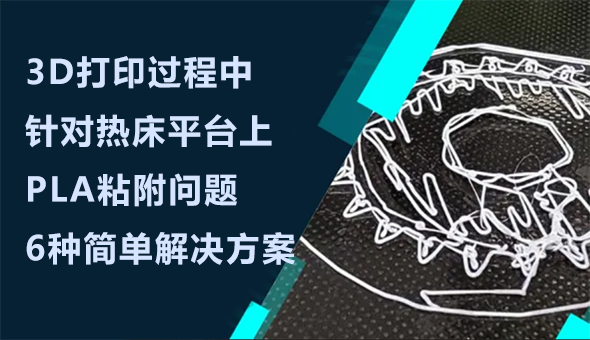 Blog title: 针对热床平台上PLA粘附问题的6种简单解决方案 